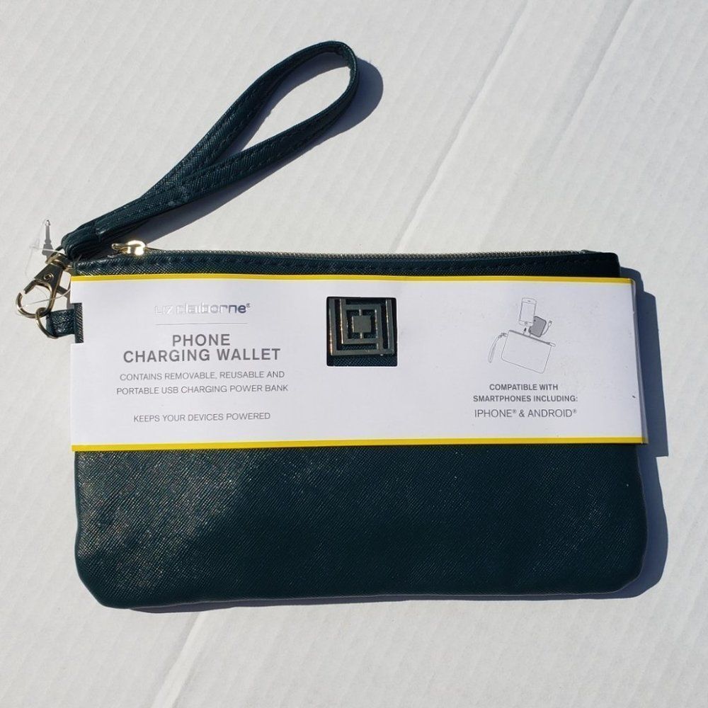 NWT Liz Claiborne Phone Charging Wallet - Picture 2 of 14